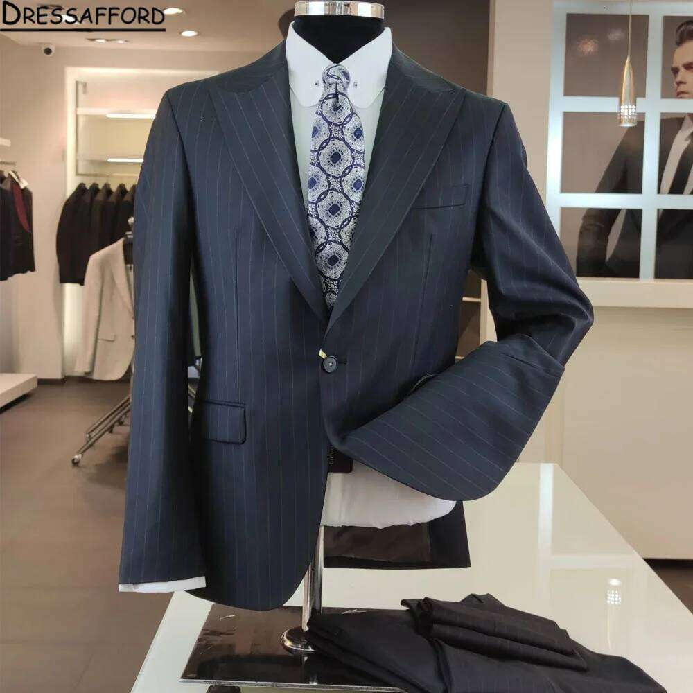 Men Formal Wear 2025 - Erkek Takımı 2025 Şık Tek Renk