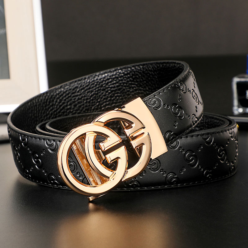 Men'S Formal Wear Belt - 2025 Yeni Genişlik 34mm Kemerler Kadın