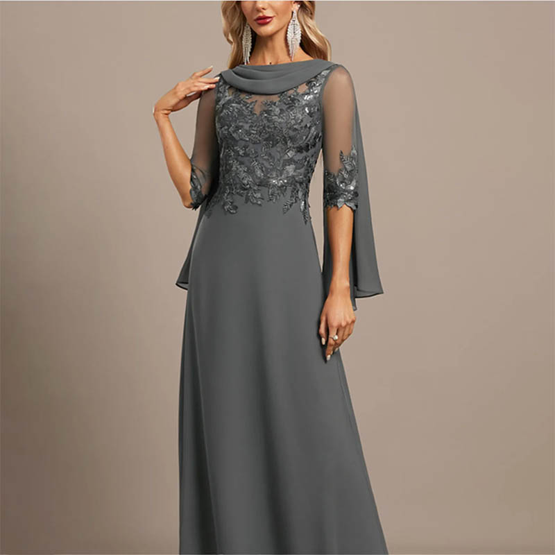 Men'S Formal Wear For Wedding Guest - Şık zarif A-Line anne gelinlik O