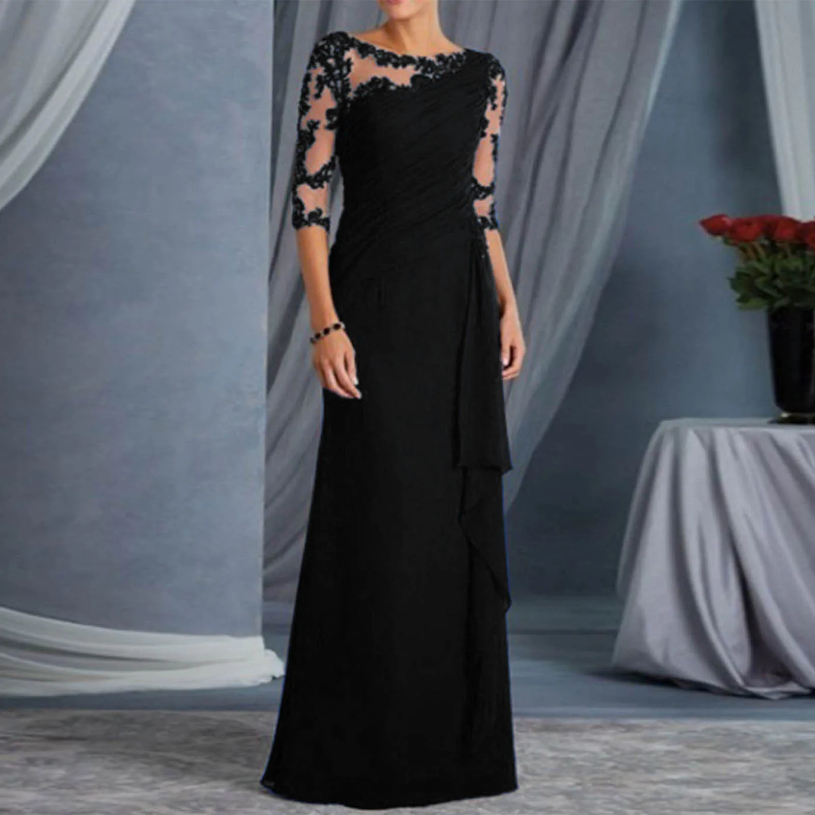 Men'S Formal Wear For Wedding Guest - BWQ Zarif Elbiseler Kadınlar Için Düğün