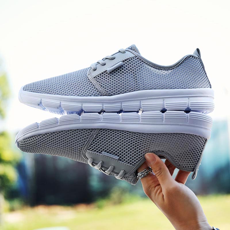 Men Formal Wear Wedding Guest - Büyük boy yaz nefes erkek Sneakers