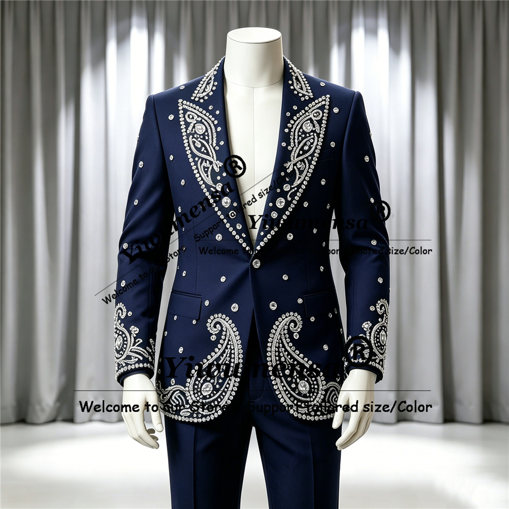 Işıltılı Takı Taşlar Süs Takım - Men'S Formal Wear Jewelry incelemesi ve fiyatı