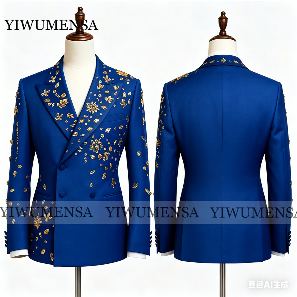 Parlak Kraliyet Mavisi Takım E - Men'S Formal Wear Jewelry incelemesi ve fiyatı