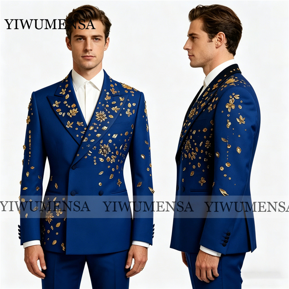 Parlak Kraliyet Mavisi Takım E - Men'S Formal Wear Jewelry incelemesi ve fiyatı