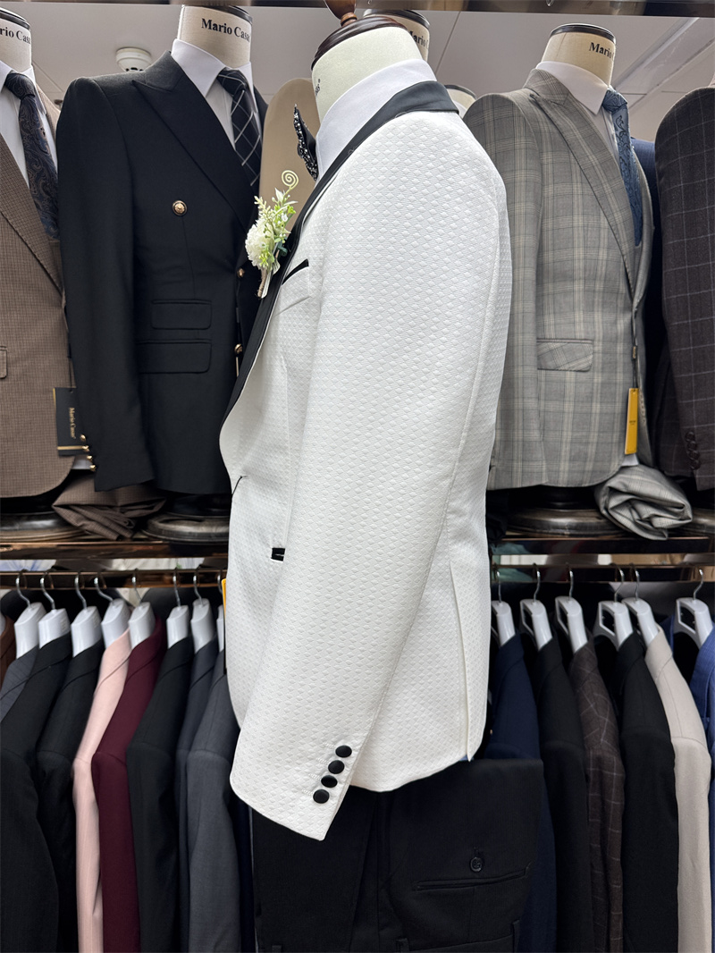 Ekose Düğün Smokin Damat için  - Men Formal Wear 2025 incelemesi ve fiyatı