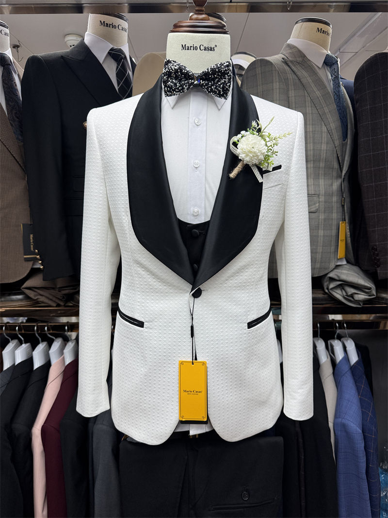 Ekose Düğün Smokin Damat için  - Men Formal Wear 2025 incelemesi ve fiyatı