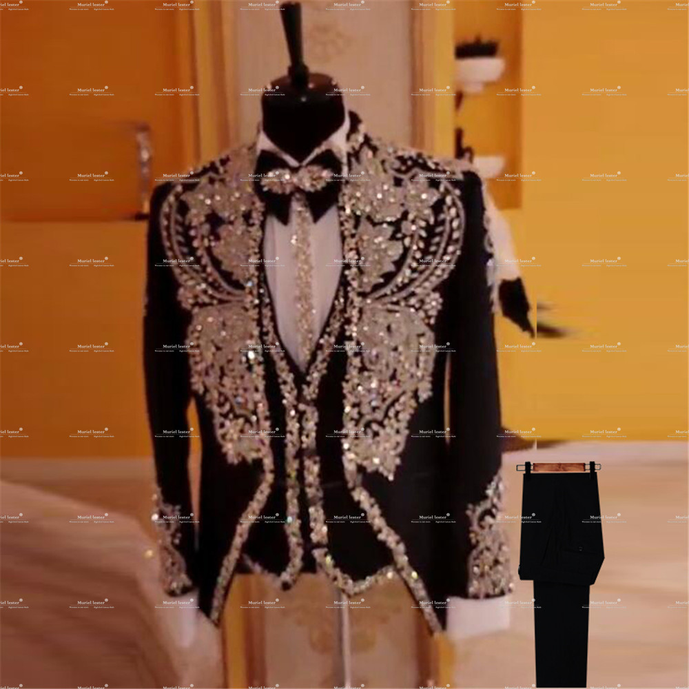 Özel Kristal Takı Özel Smokin  - Men'S Formal Wear Jewelry incelemesi ve fiyatı