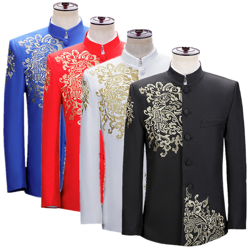 Yeni Erkekler İşlemeli Takım E - Men'S Vintage Formal Wear incelemesi ve fiyatı