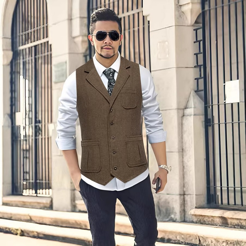 Erkek Balıksırtı Desenli Tüvit - Men'S Vintage Formal Wear incelemesi ve fiyatı