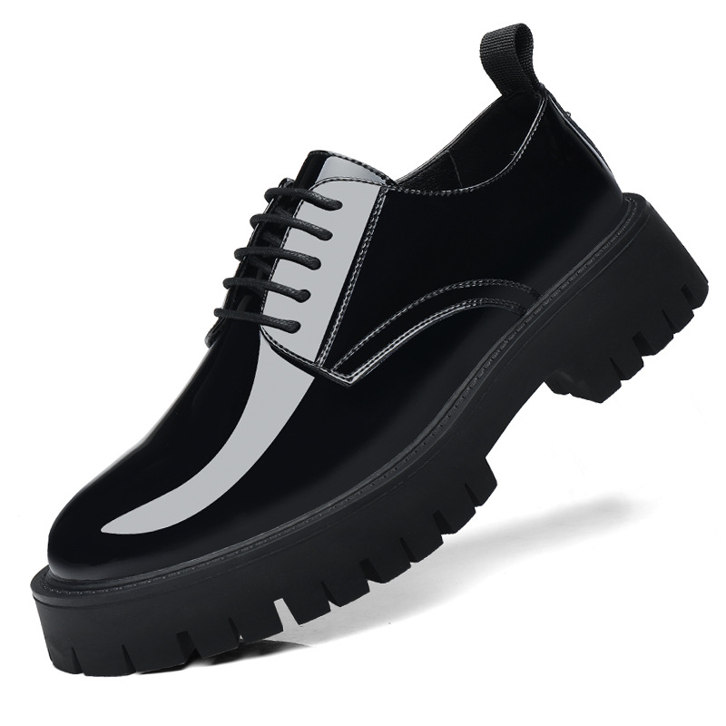 Erkek Siyah Rugan Bağcıklı Kal - Men Formal Wear All Black incelemesi ve fiyatı