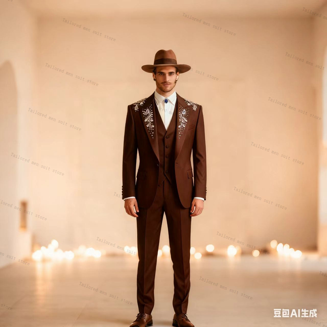Yeşil Erkek Takım Elbise Panto - Men Formal Wear Wedding Guest incelemesi ve fiyatı