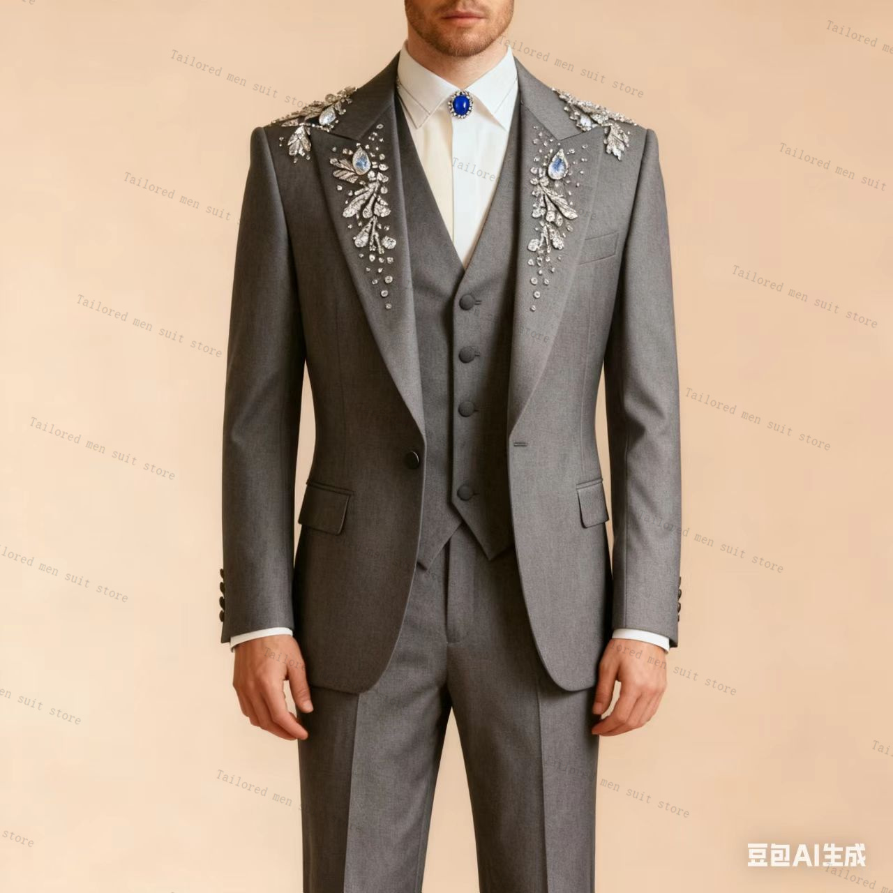 Yeşil Erkek Takım Elbise Panto - Men Formal Wear Wedding Guest incelemesi ve fiyatı