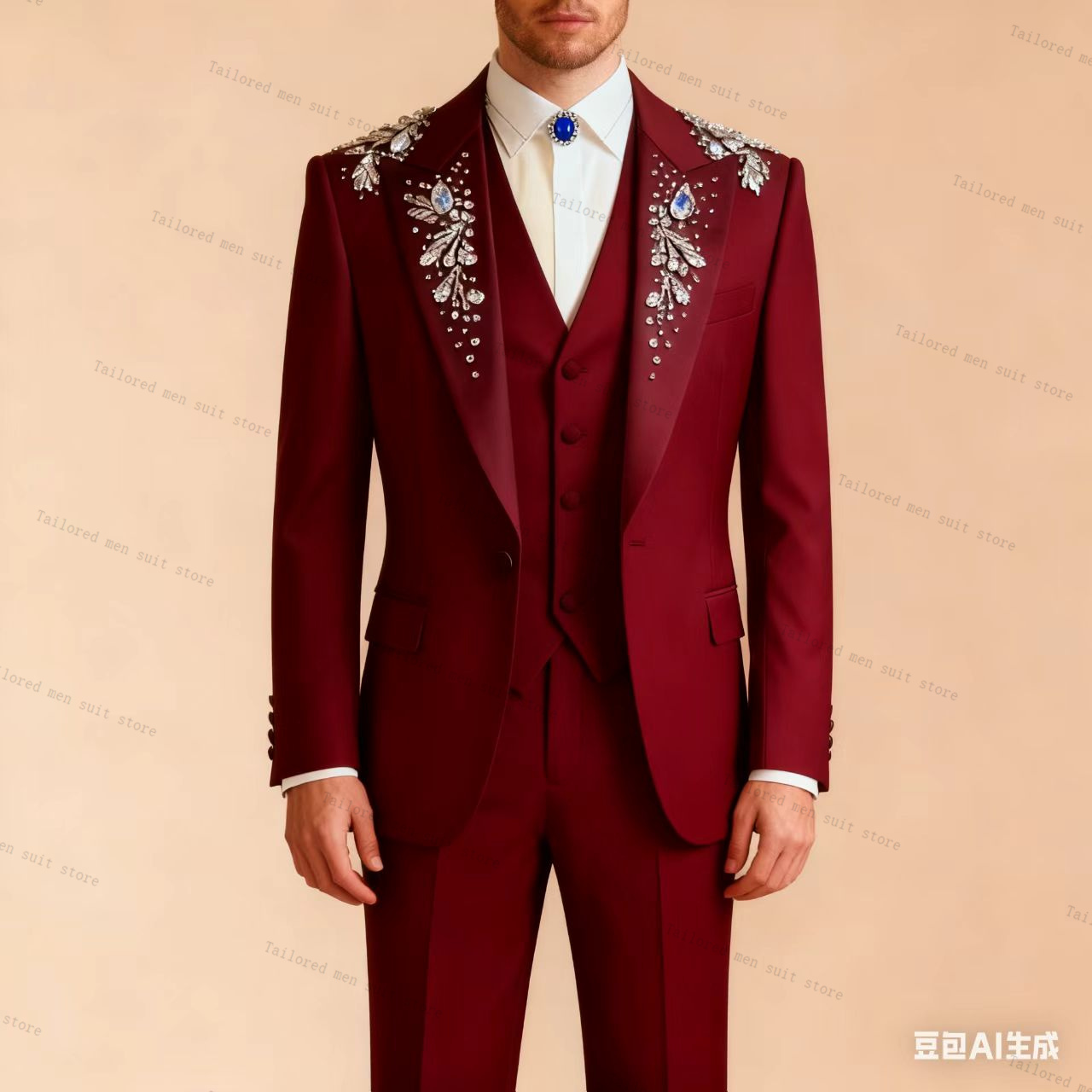 Yeşil Erkek Takım Elbise Panto - Men Formal Wear Wedding Guest incelemesi ve fiyatı