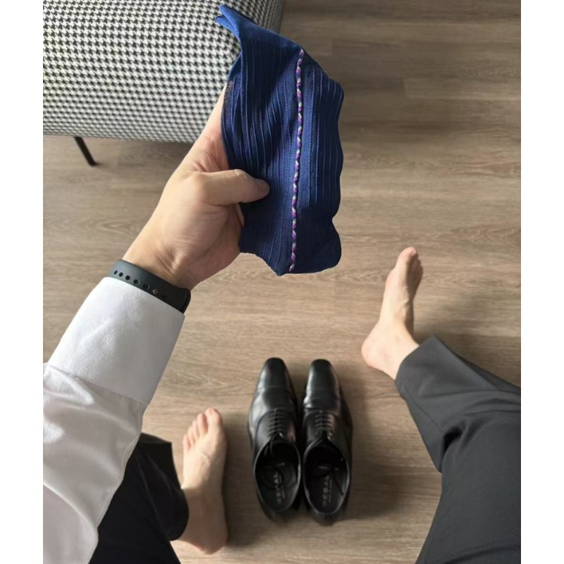 Erkek Elbise Çorapları Mavi Si - Men'S Vintage Formal Wear incelemesi ve fiyatı