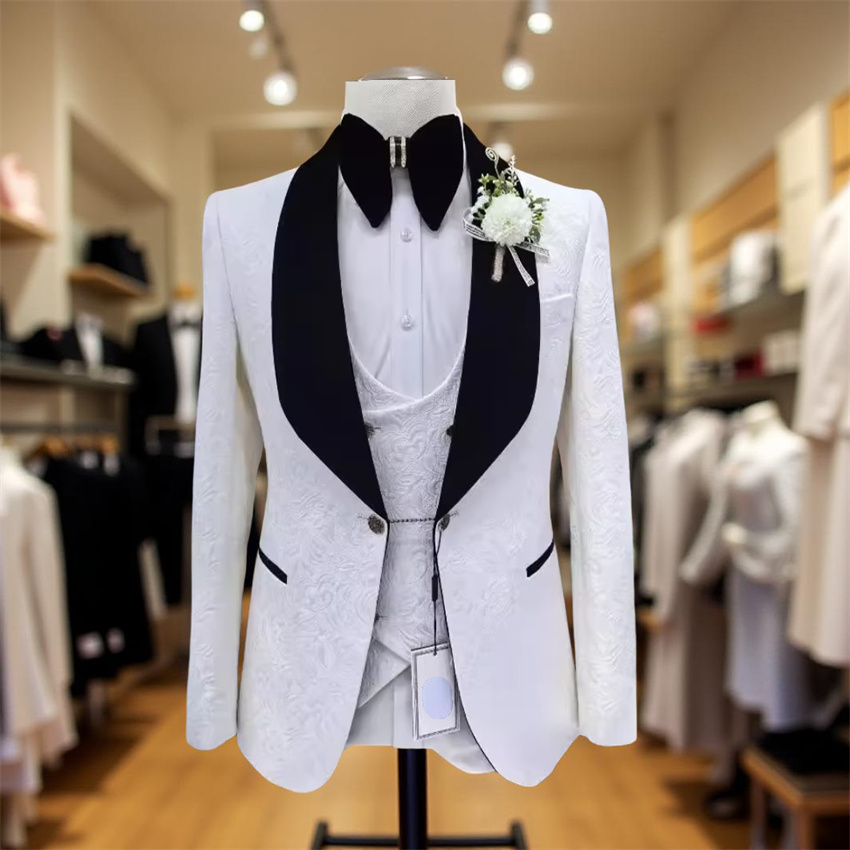 Erkekler İçin 3 Parça Çiçek De - Men Formal Wear 2025 incelemesi ve fiyatı