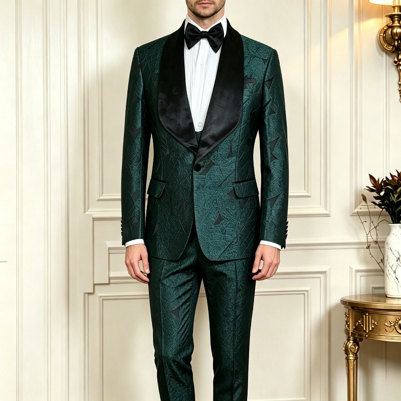 Erkek Düğün Balo Takım Elbise  - Men Formal Wear Green incelemesi ve fiyatı