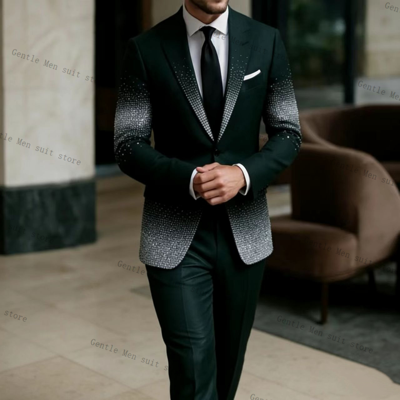 Kristaller Damat Yeşil Erkek T - Men Formal Wear Green incelemesi ve fiyatı